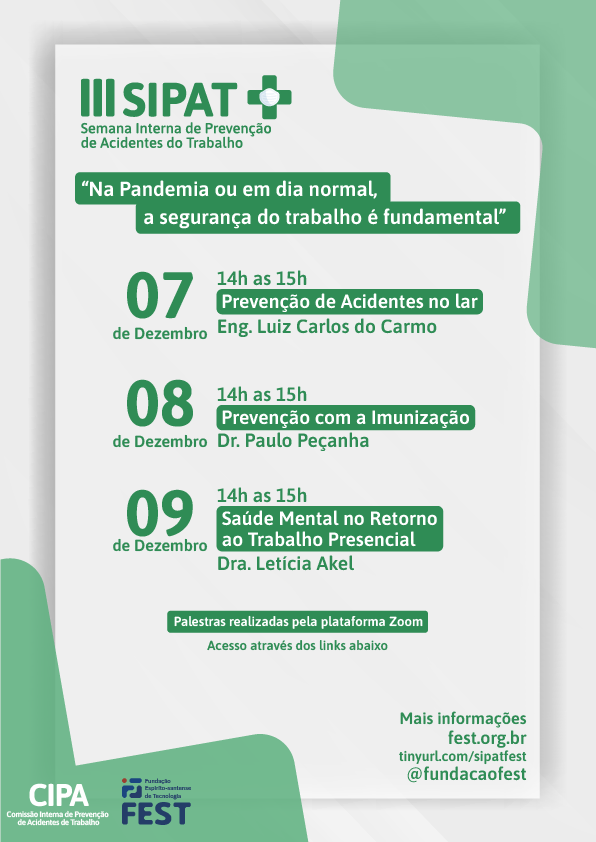 Semana Interna de Prevenção de Acidendes do Trabalho