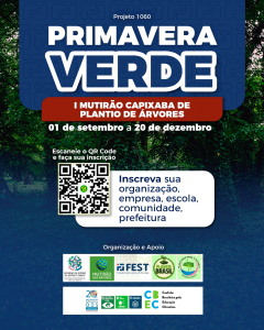 FEST apoia o 1° Mutirão Capixaba de Plantio de Árvores – Primavera Verde